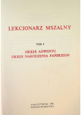 Lekcjonarz mszalny Tom VI