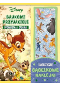 Bajkowi przyjaciele Opowiastka i zadania Fantastyczne bąbelkowe naklejki
