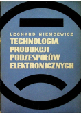 Technologia produkcji podzespołów elektronicznych