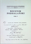 Rocznik podhalański Tom 5