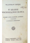 W krainie wschodzącego słońca 1925 r