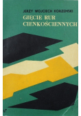 Cięcie rur cienkościennych