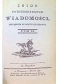Zbiór potrzebniejszych wiadomości Tom II