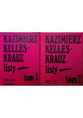 Kelles Krauz Listy Tom 1 i 2