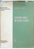 Geometria wykreślna Tom 6