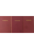 Schiller Dzieła wybrane Tom I do III