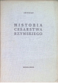 Historia Cesarstwa Rzymskiego