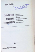 Zagadnienia biografii literackiej