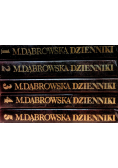 Dąbrowska Dzienniki Tom od I do V