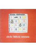 Uliczka tabliczki mnożenia