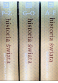 Historia świata Encyklopedia PWN Tom 1 do 3