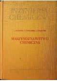 Inżynieria chemiczna Maszynoznawstwo chemiczne