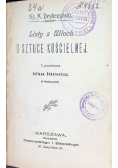 Listy z Włoch o sztuce kościelnej, 1899 r.