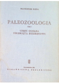 Paleozoologia Tom I
