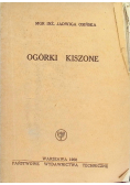 Ogórki kiszone 1950 r