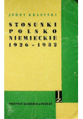 Stosunki polsko niemieckie 1926 - 1932