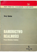 Bankructwo realności Proza Brunona Schulza