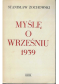 Myślę o wrześniu 1939