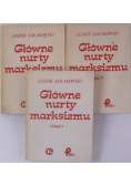 Główne nurty Marksizmu, Tom I do III
