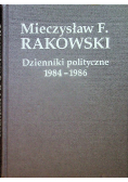 Dzienniki polityczne 1984 ; 1986
