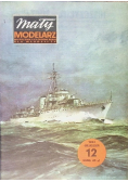 Mały Modelarz Nr 12 / 84 Niszczyciel Burza