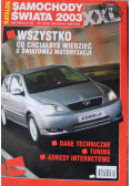 Samochody świata 2003