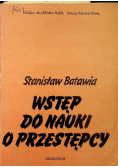 Wstęp do nauki o przestępcy