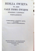 Biblia Święta to jest Całe Pismo Święte