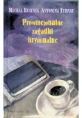 Prowincjonalne zagadki kryminalne