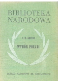 Wybór poezji Goethe