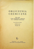Obliczenia chemiczne