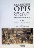 Opis obyczajów w XV-leciu międzysojuszniczym Tom 4 Część 2