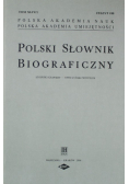 Polski Słownik Biograficzny Zeszyt 180
