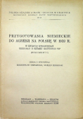 Przygotowania niemieckie do agresji na Polskę w 1939 r.