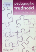 Pedagogika trudności w uczeniu się
