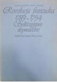 Rewolucja francuska 1789 - 1794 Społeczeństwo obywatelskie