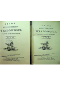 Zbiór potrzebnieyszych wiadomości porządkiem alfabetu ułożonych Tom I i II Reprint 1781 r