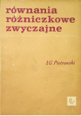 Równania różniczkowe  zwyczajne