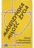 Macierzyńska miłość życia