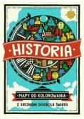 Historia. Mapy do kolorowania - z kredkami