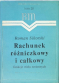 Rachunek różniczkowy i całkowy Tom 28