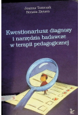 Kwestionariusz diagnozy i narzędzia badawcze w terapii pedagogicznej