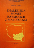 Znaleziska monet rzymskich z Małopolski
