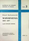 Wspomnienia 1835 - 1877