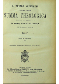 Summa Theologica Tomus Primus 1928 r.