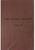 Lekcjonarz Mszalny Tom II