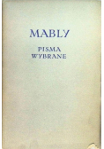 Mably Pisma wybrane