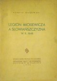 Legion Mickiewicza a Słowiańszczyzna, 1948r.