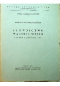 Słownictwo Warmii i Mazur. Uprawa i obróbka lnu