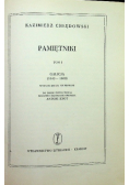 Pamiętniki Galicja 1843-1880 Tom I